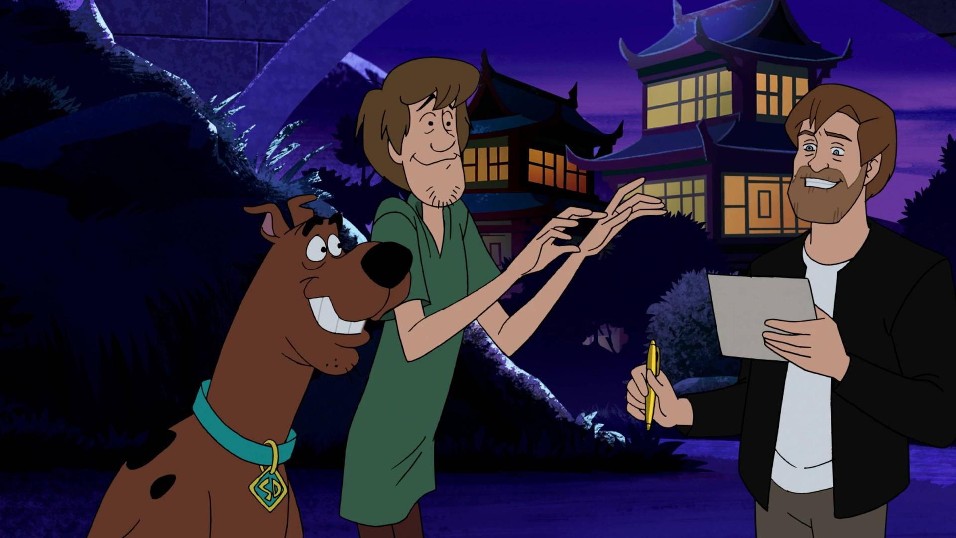 Still from The Sword, the Fox, and the Scooby-Doo!