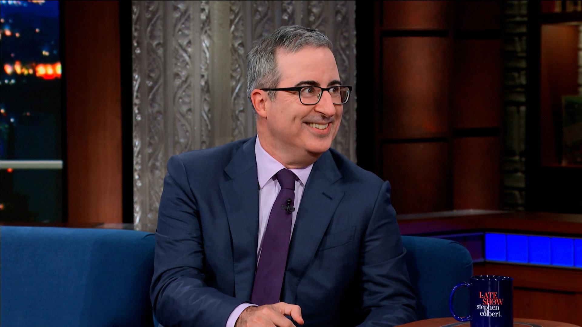 Still from 10/3/23 (John Oliver, boygenius)