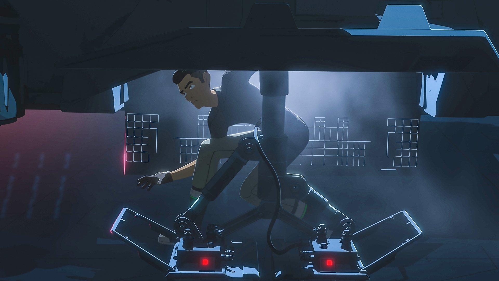 Still from The Escape
