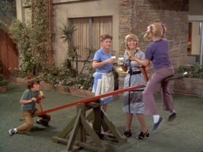 Still from The Teeter-Totter Caper