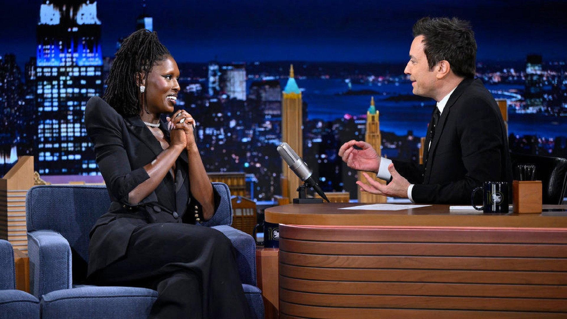 Still from Anthony Anderson, Jodie Turner-Smith, D.J. Demers
