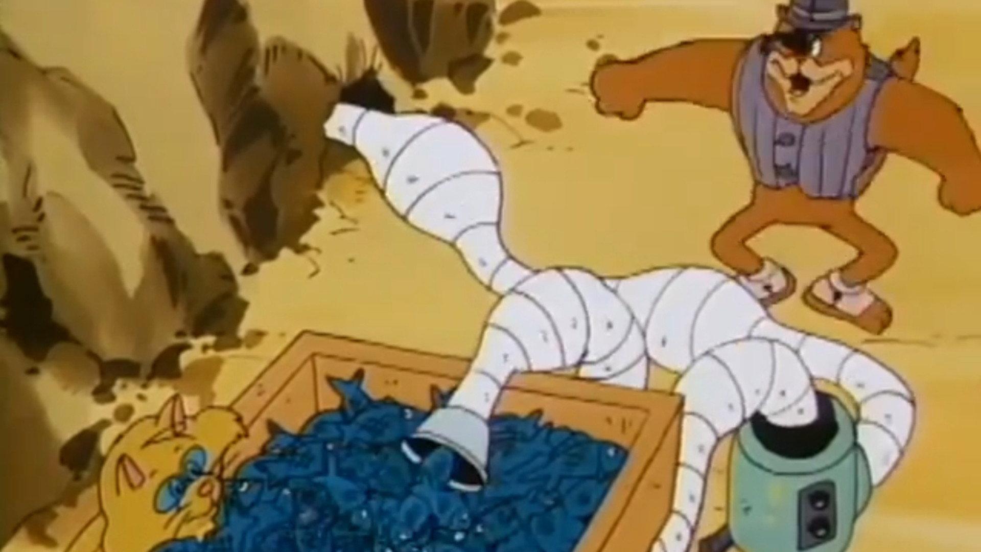 Still from The Big Swipe