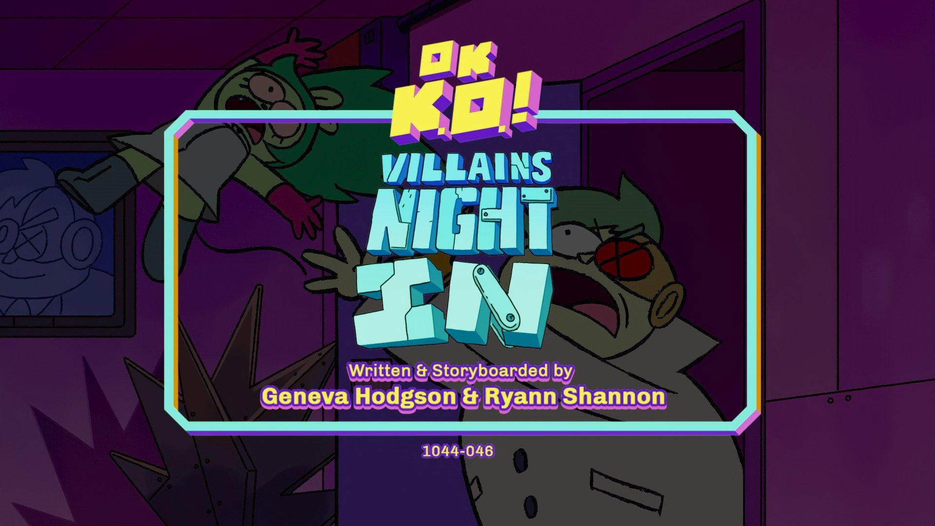 Still from Villains' Night In