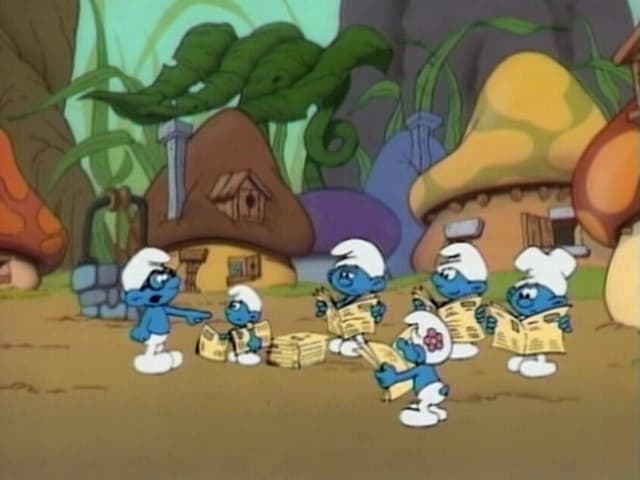 Still from All The News That's Fit To Smurf