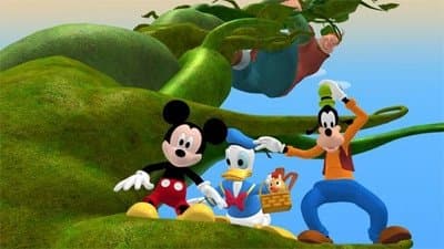 Still from Donald and the Beanstalk