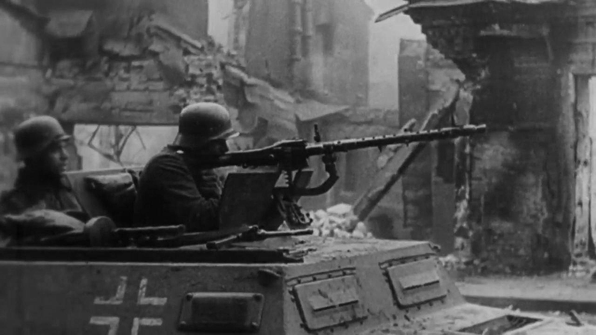 Still from Hitler's War Trains