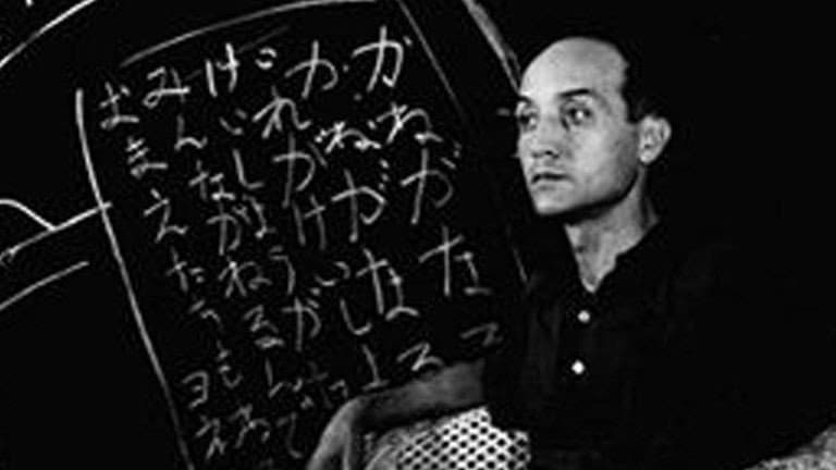 Still from Isamu Noguchi: Stones and Paper
