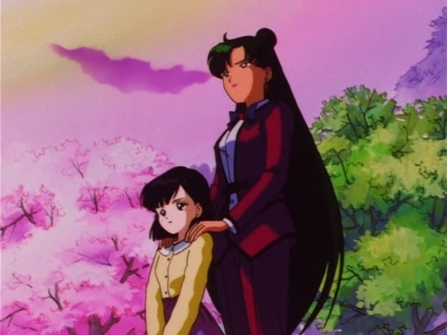 Still from The Cursed Mirror: Mamoru Caught in a Nightmare