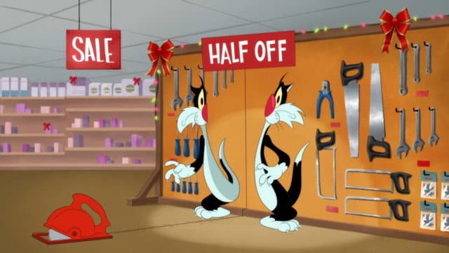Still from Holiday Purrchase
