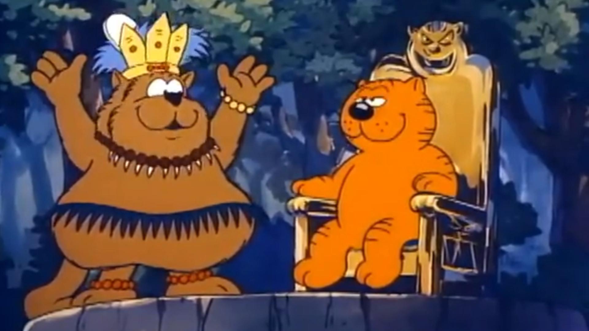 Still from Meow Meow Island