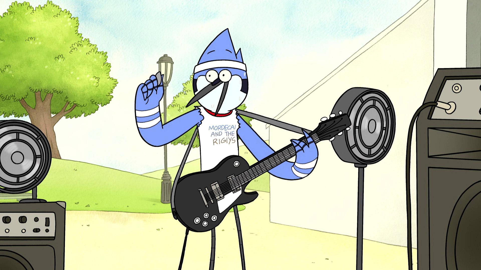Still from Return of Mordecai and the Rigbys