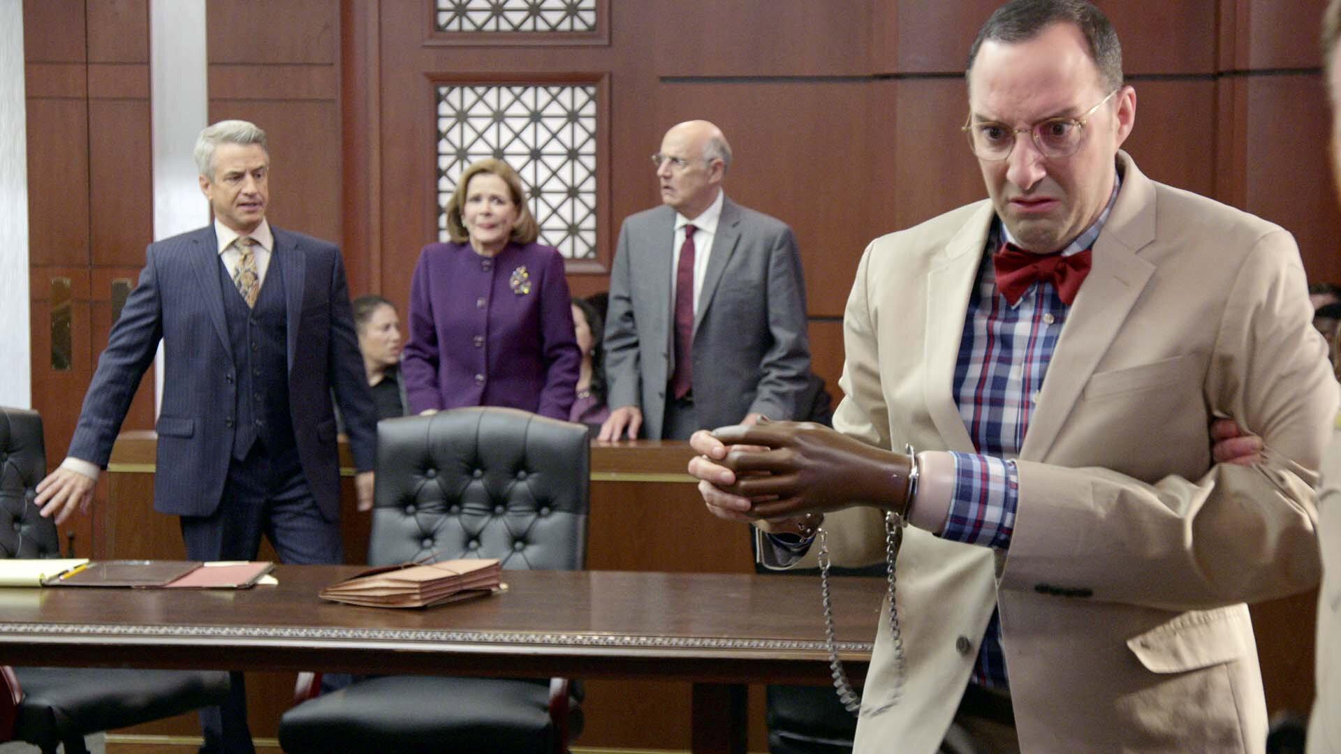 Still from Courting Disasters