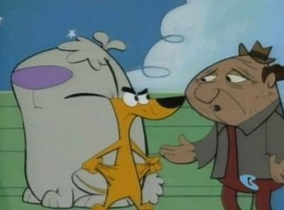 Still from The Rise and Fall of the Big Dog
