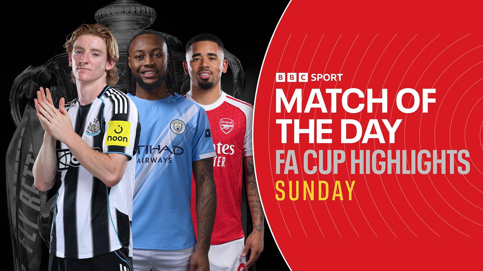 Still from MOTD - FA Cup Fifth-Round Highlights Sunday
