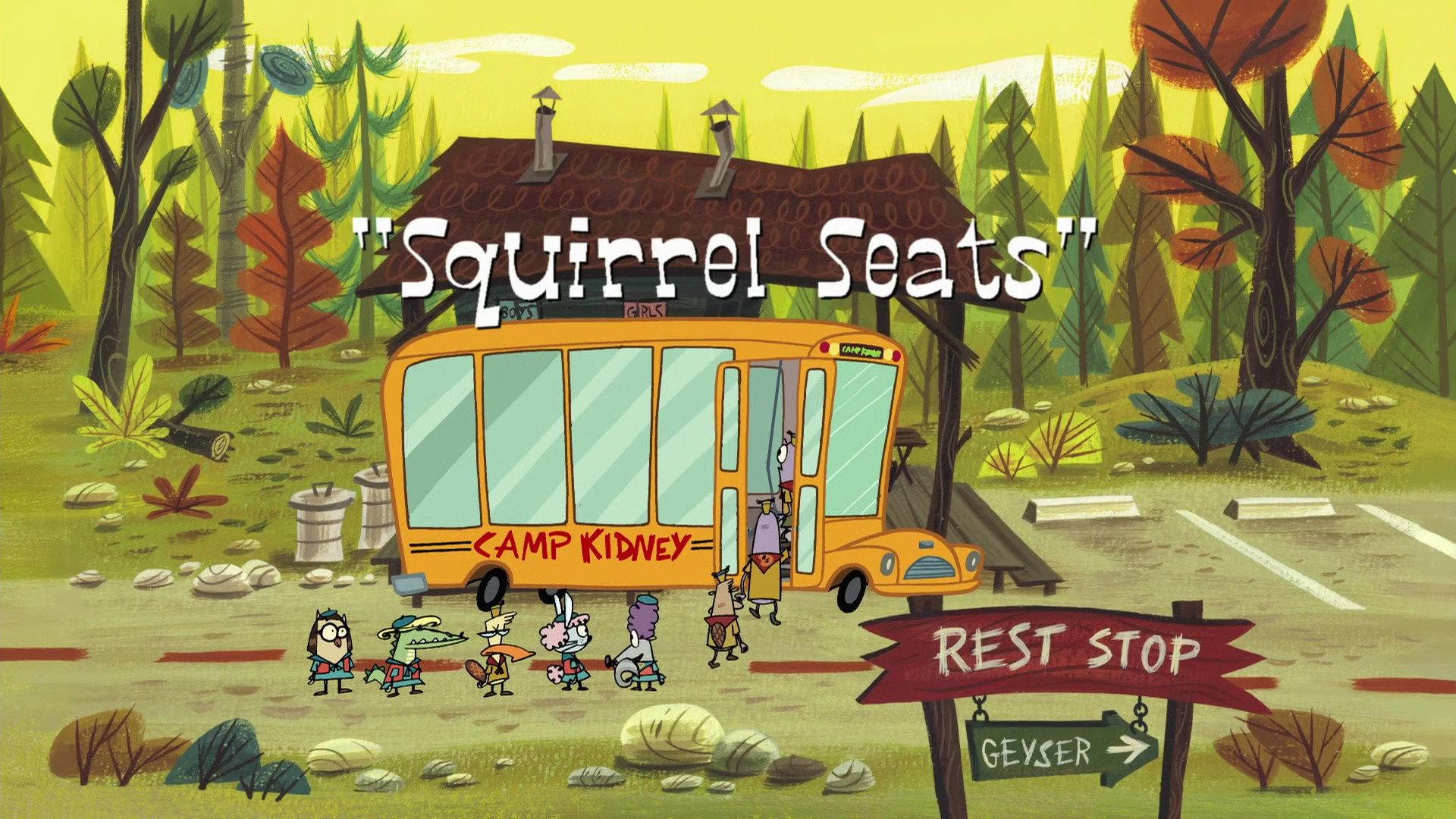 Still from Squirrel Seats