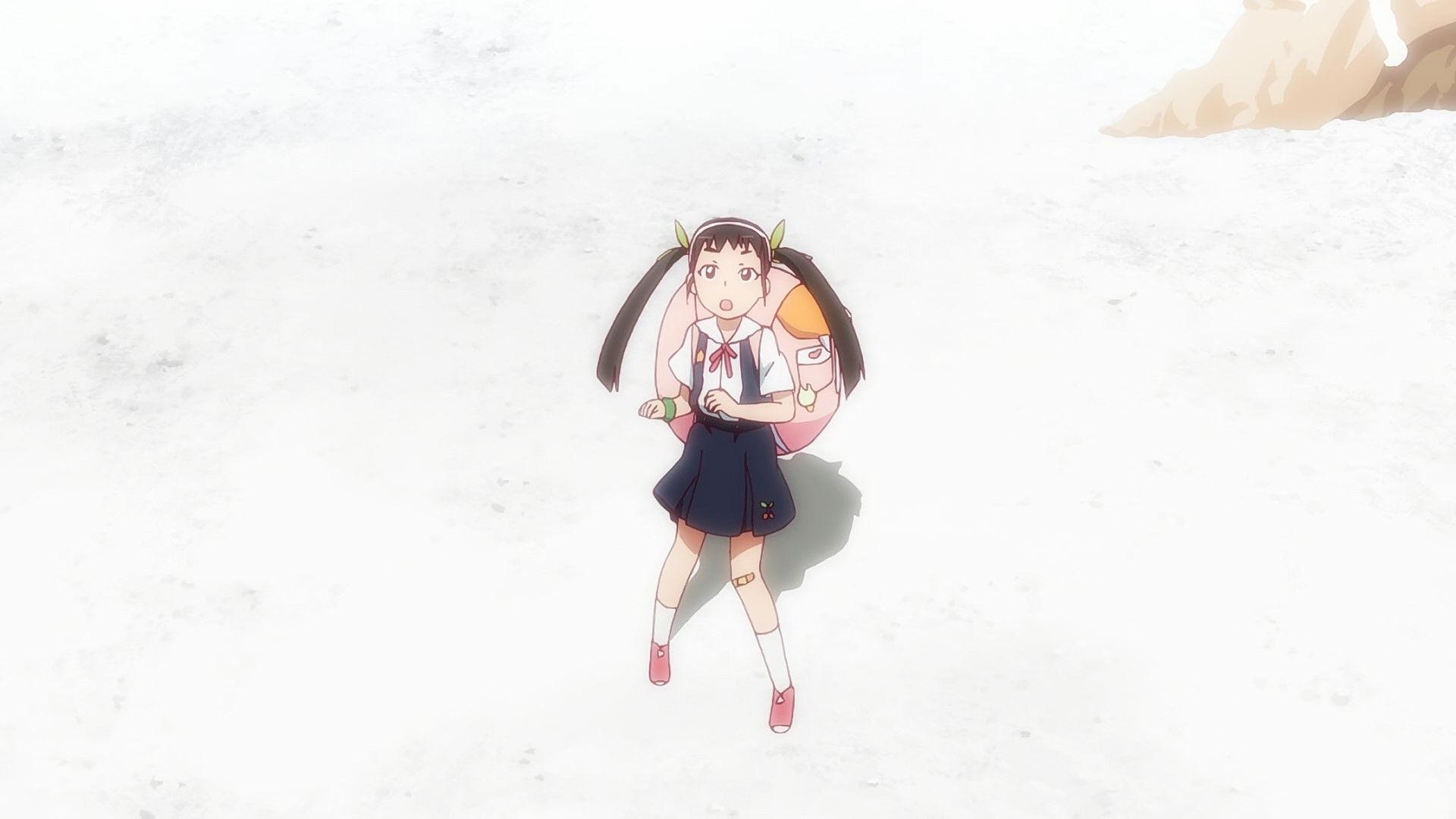 Still from Owarimonogatari: Mayoi Hell (1)