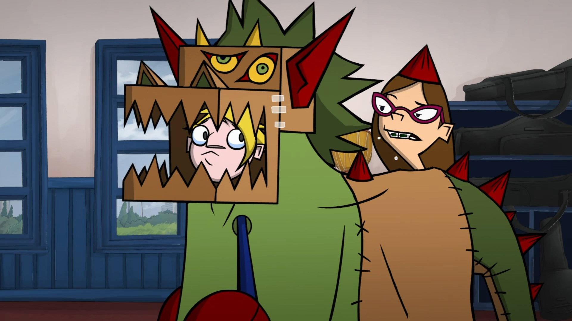 Still from Monster Drill