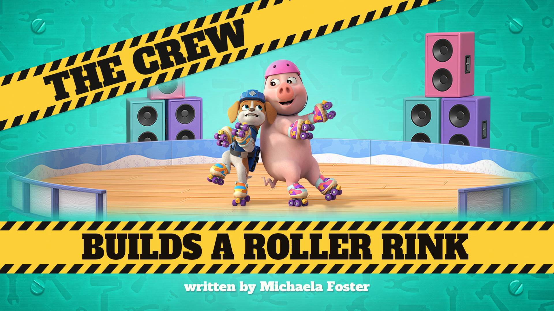 Still from The Crew Builds a Roller Rink