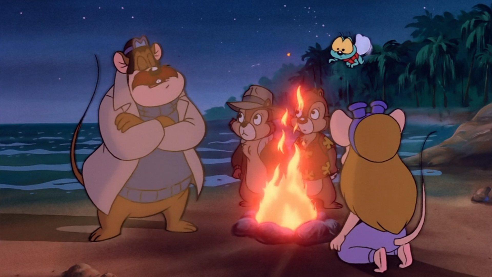 Still from When You Fish Upon a Star