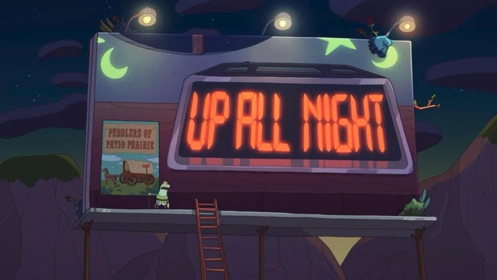 Still from Up All Night