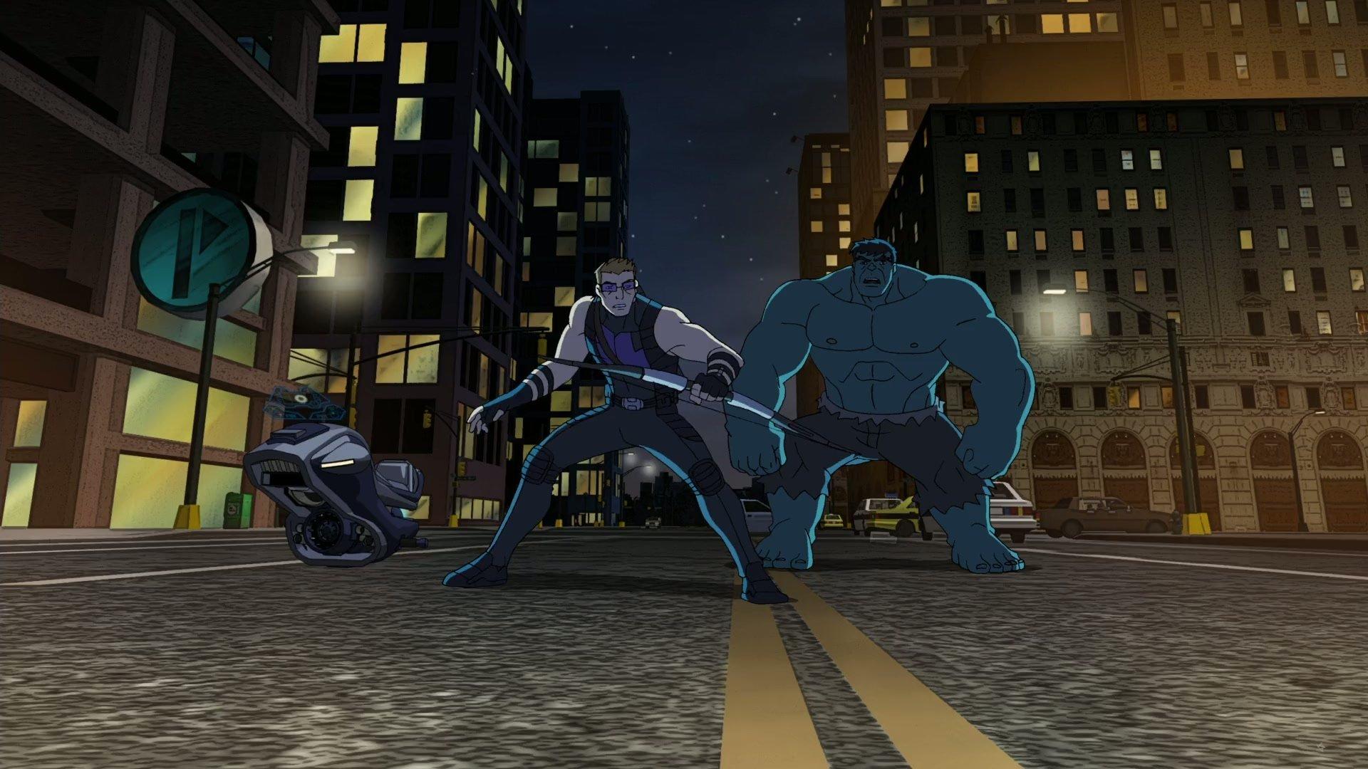 Still from Hulked Out Heroes