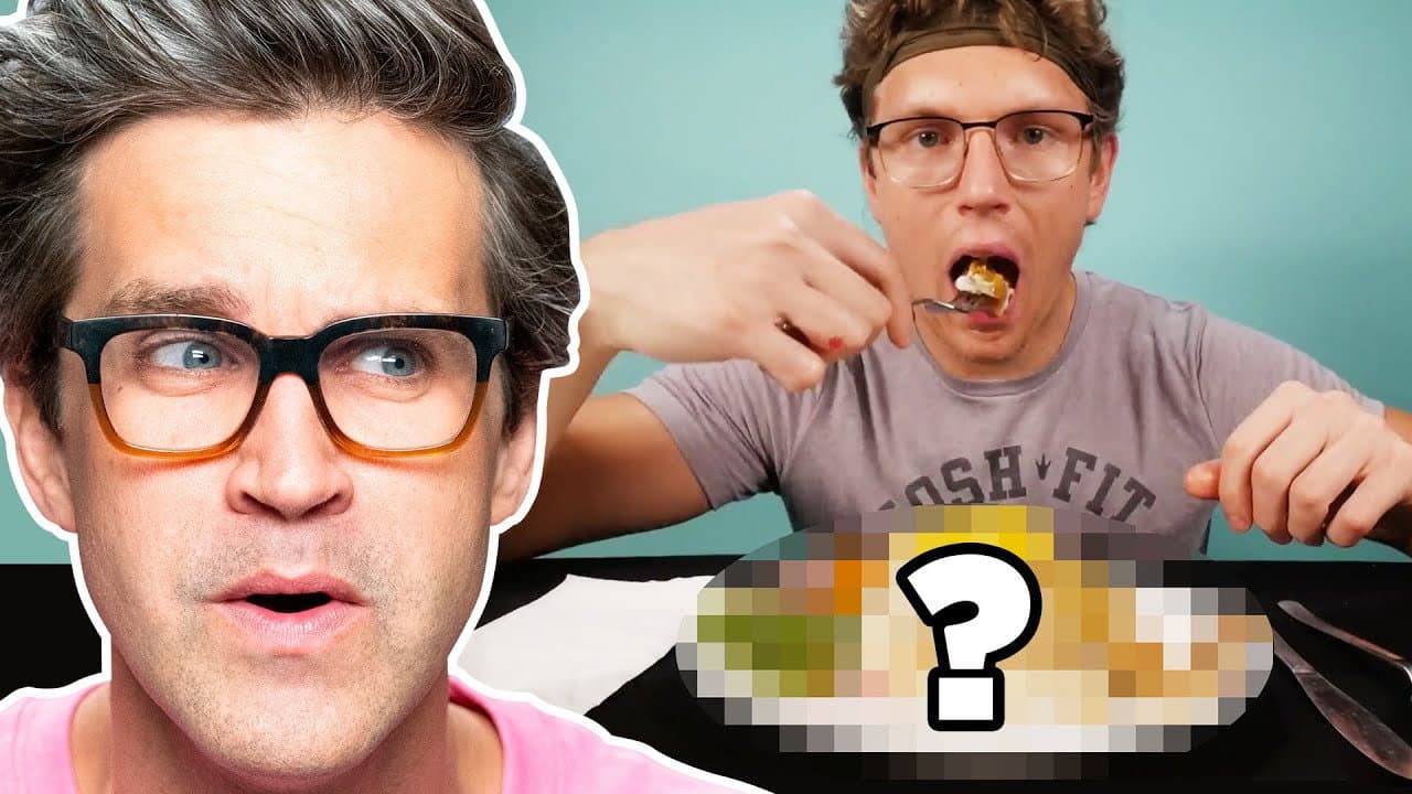 Still from Guess What They're Eating (Mukbang Game)