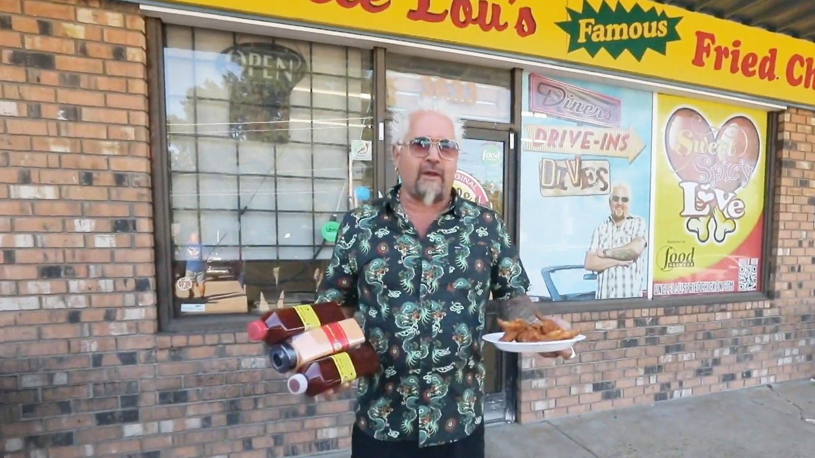 Still from Triple D Nation: Sweet, Spicy and Savory