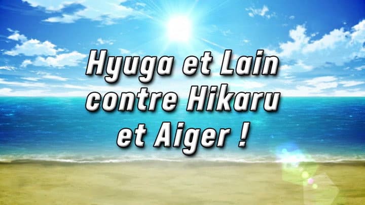 Still from Hyuga and Lain vs Hikaru and Aiger! (1)