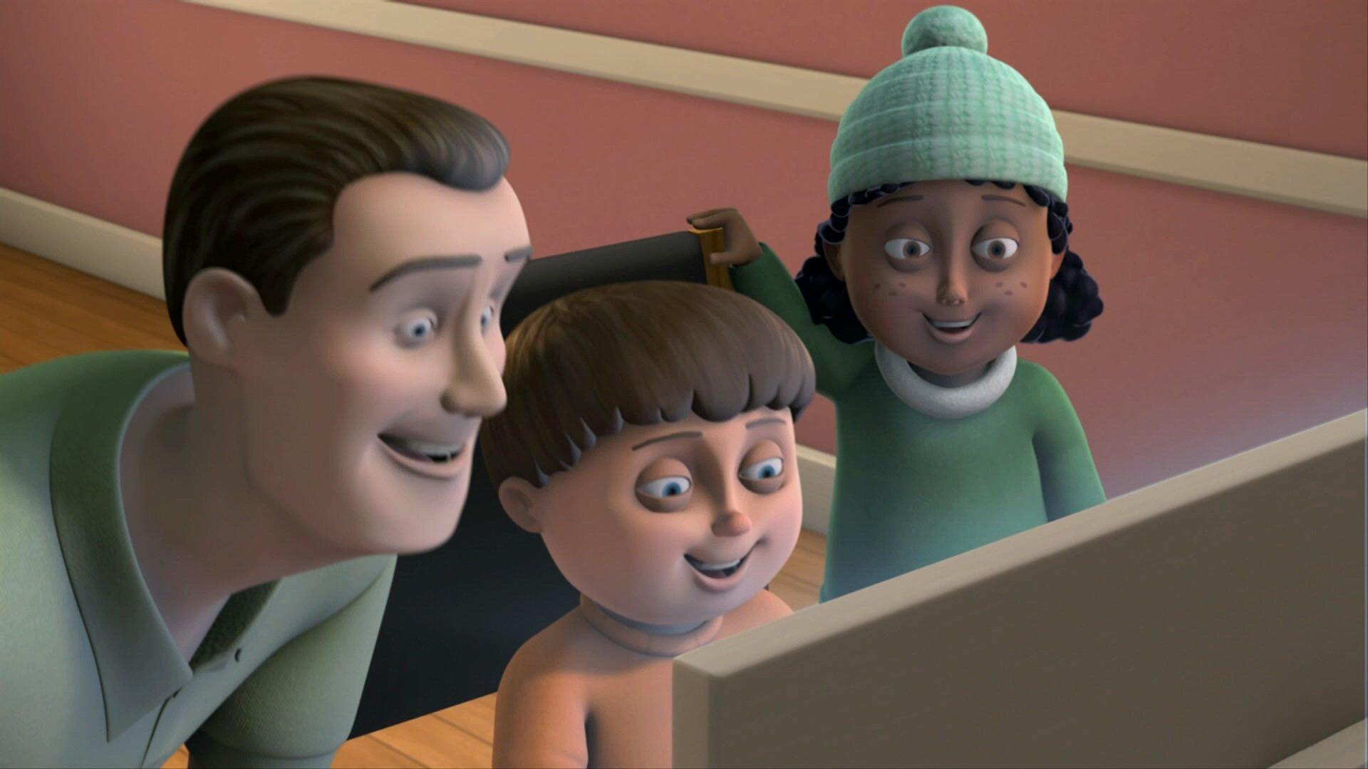 Still from Tangled in the Web
