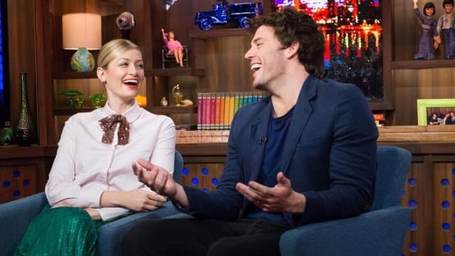 Still from Beth Behrs & Sam Claflin