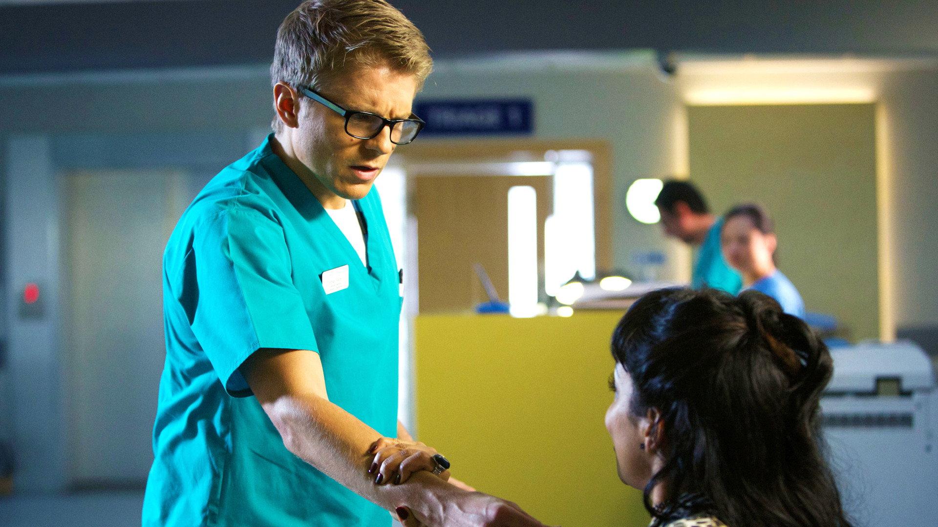 Still from Holby Sin City