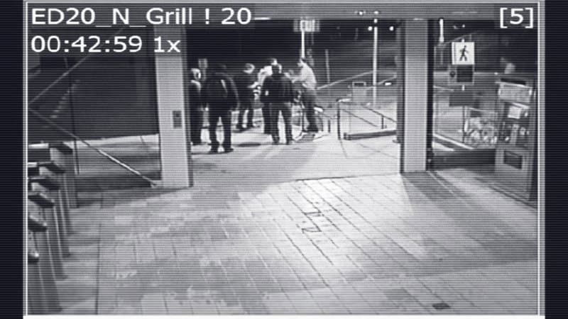 Still from The Man in the Red Jacket