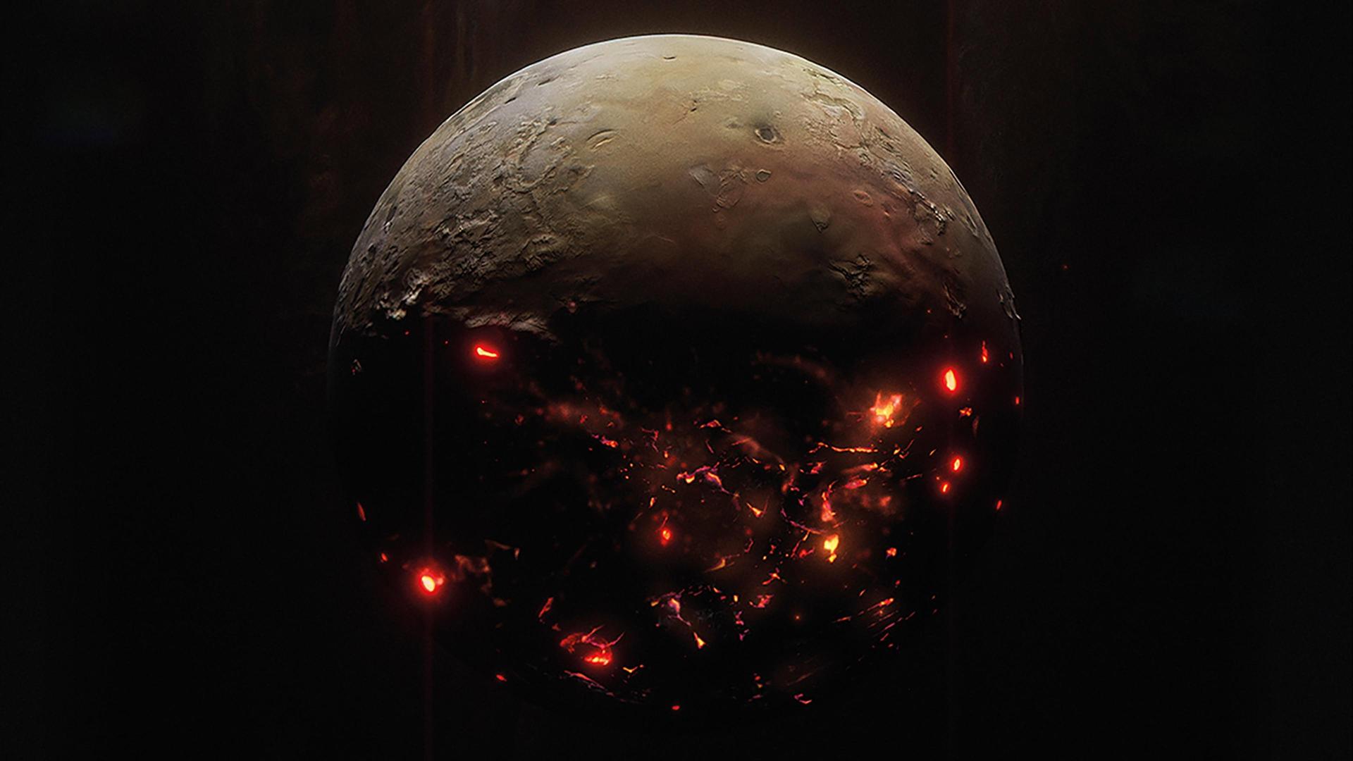 Still from Solar System: Volcano Worlds