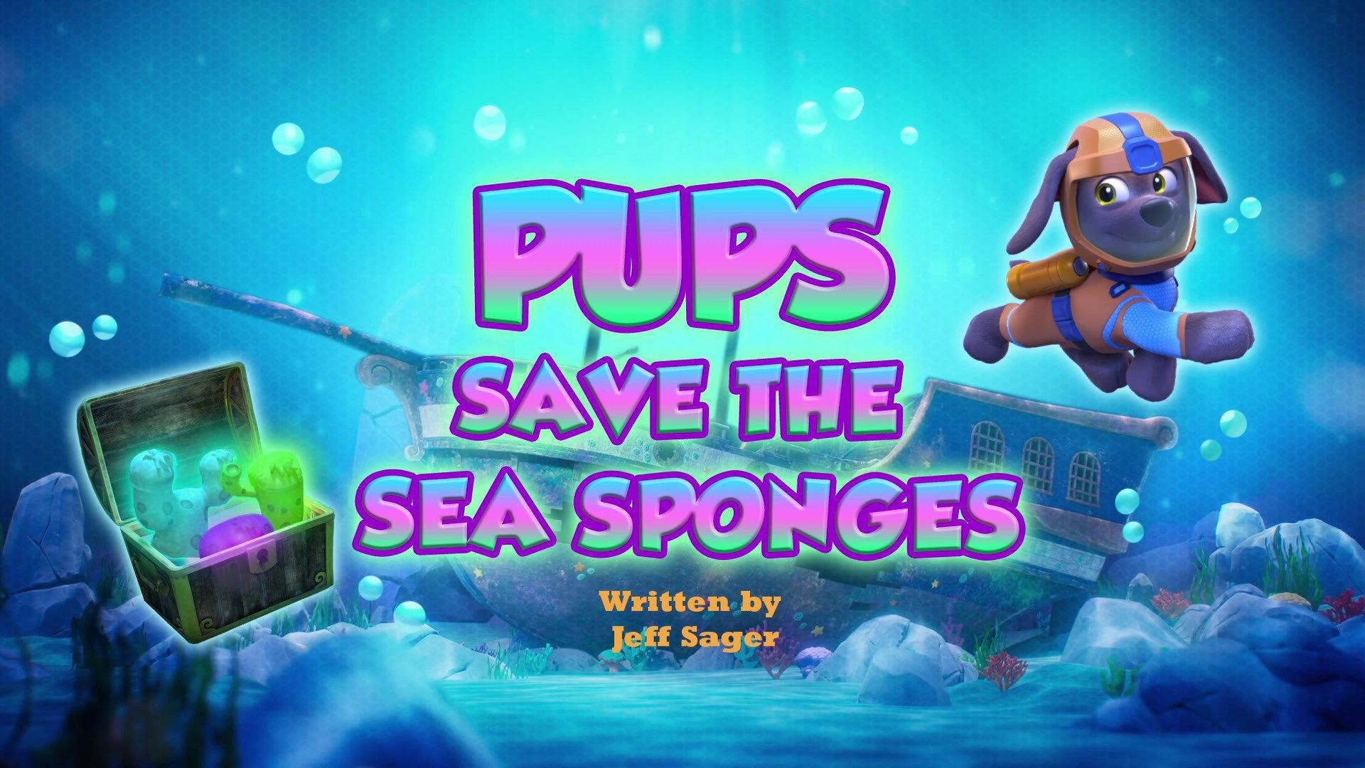 Still from Pups Save the Sea Sponges