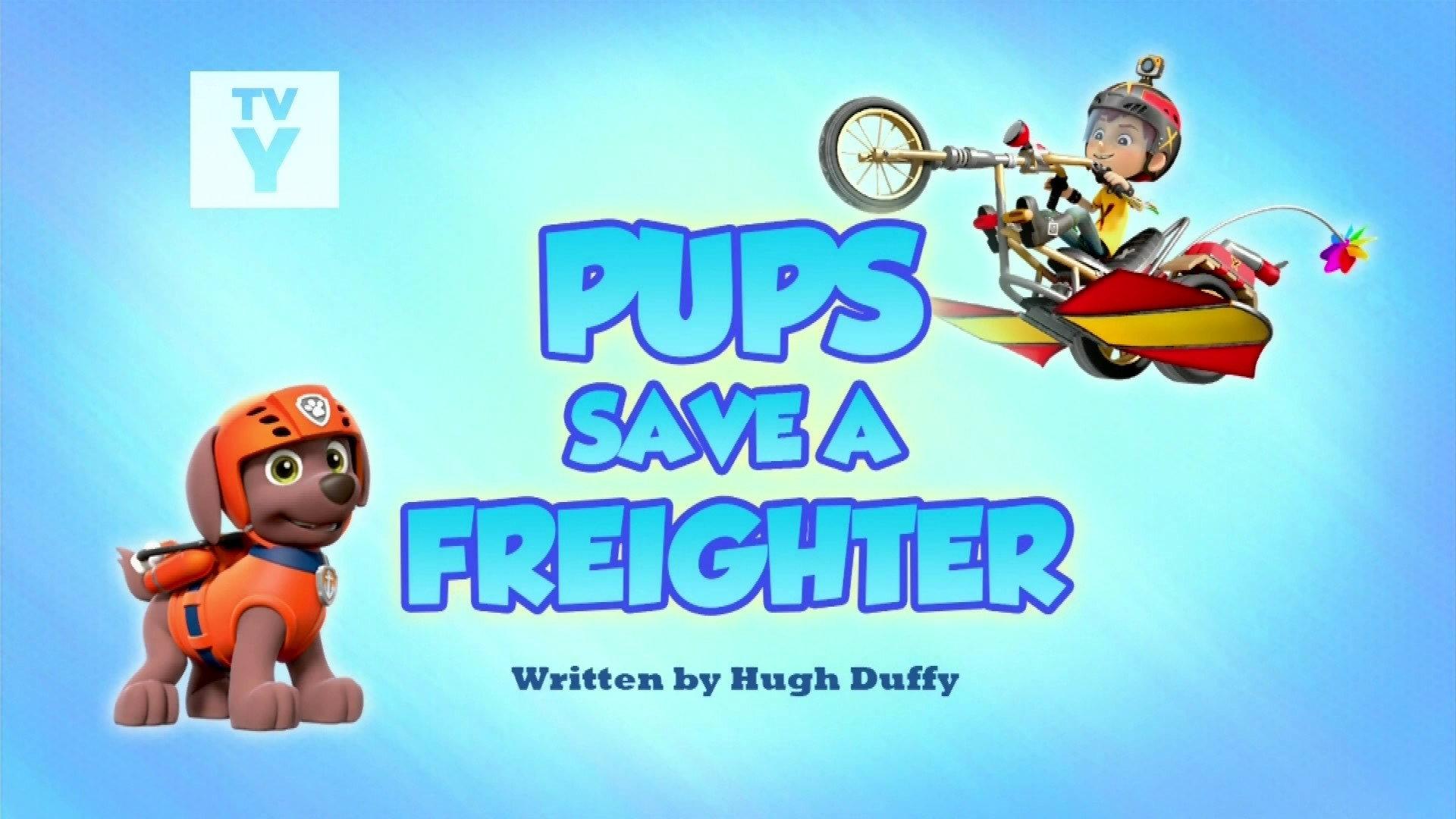 Still from Pups Save a Freighter