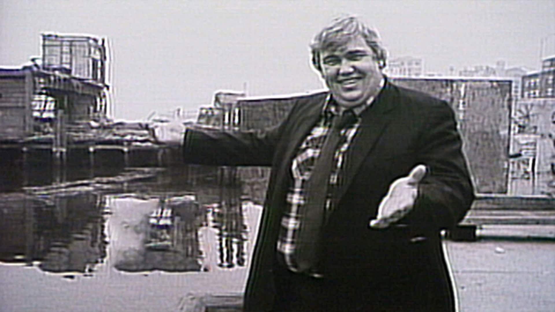 Still from John Candy/Men at Work