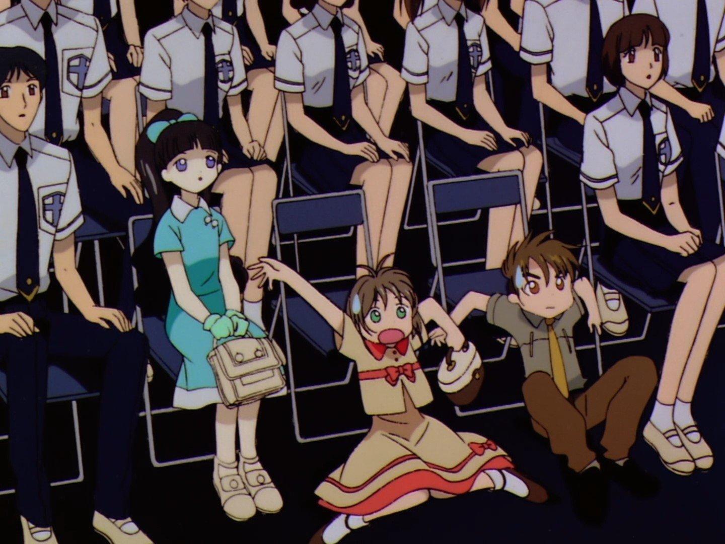 Still from Sakura, Touya and Cinderella