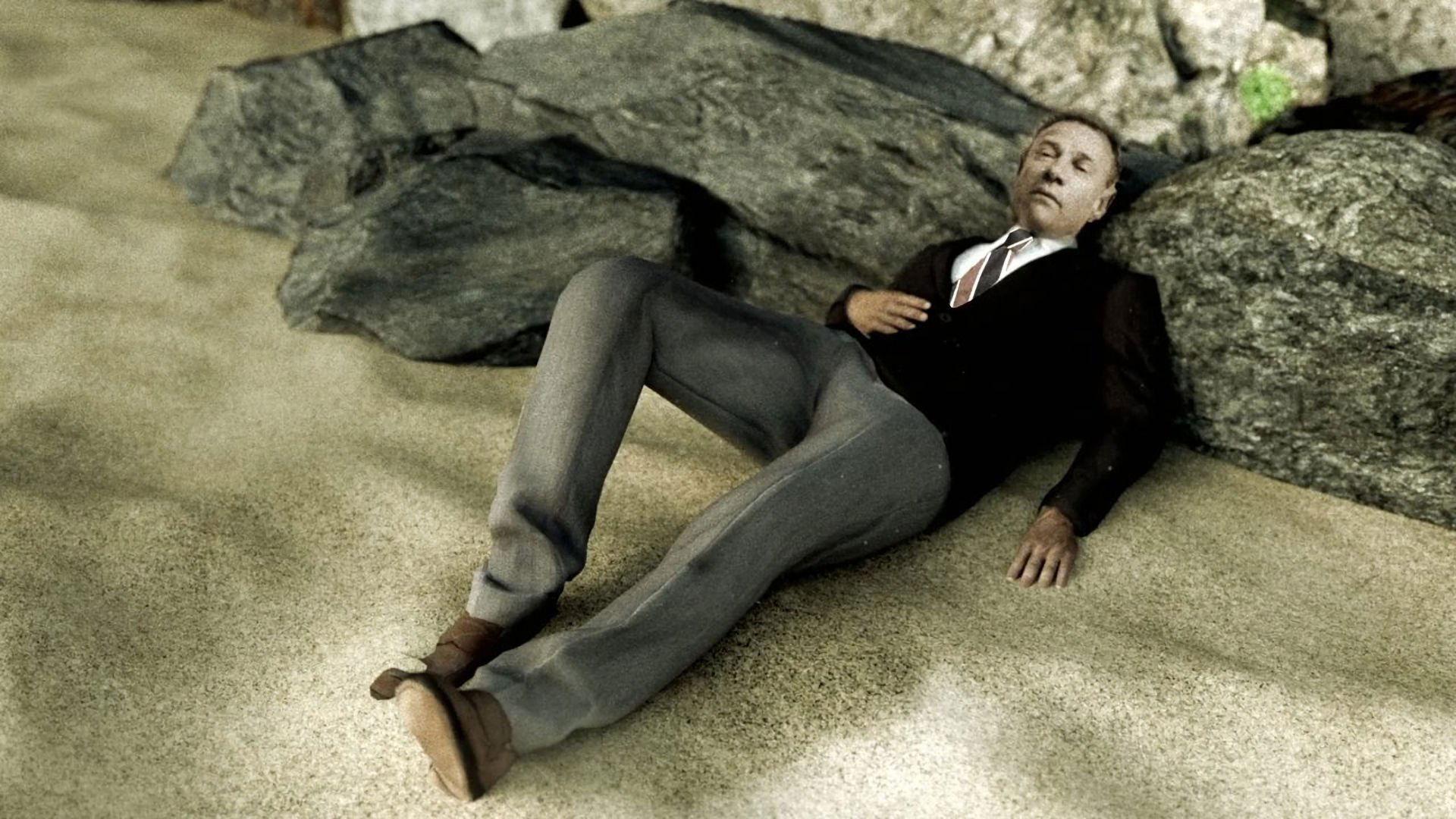 Still from The Body on Somerton Beach