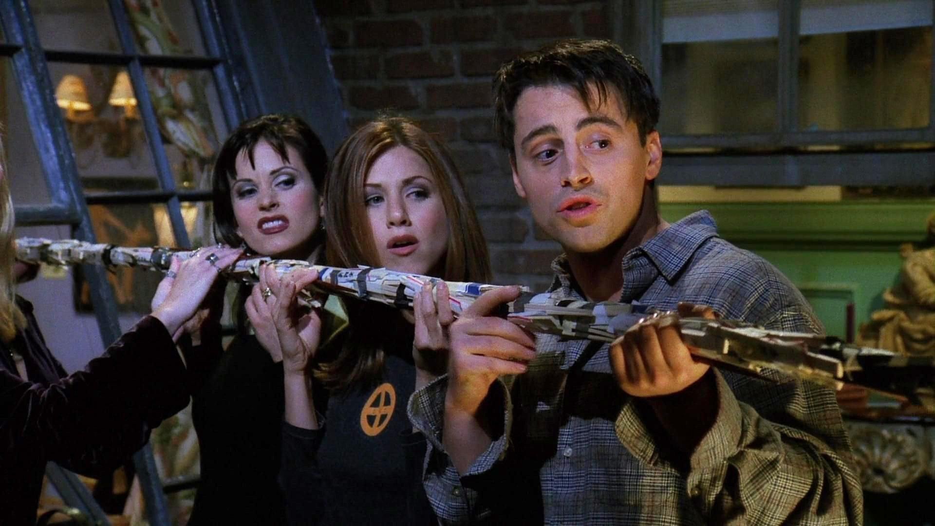 Still from The One with the Giant Poking Device
