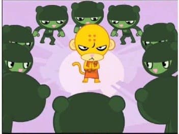 Still from Buddhist Monkey: Enter the Garden