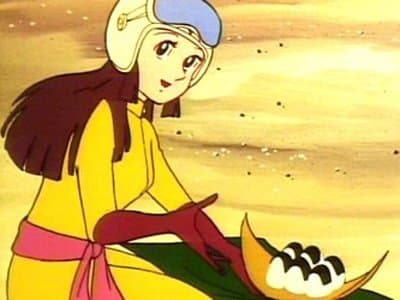 Still from Strong arm flying in the sky Daian