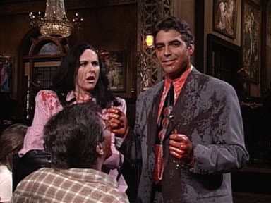 Still from George Clooney/The Cranberries