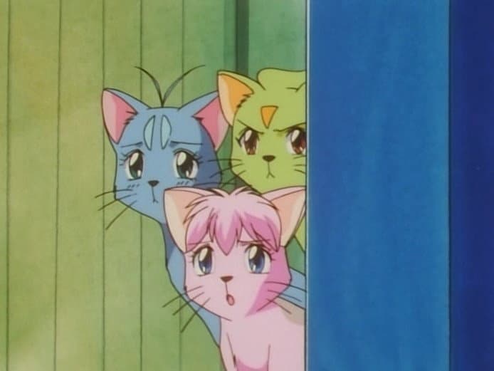 Still from Wedding Peach DX: The False Love Angels - We'll Fight, Even on Valentine's Day