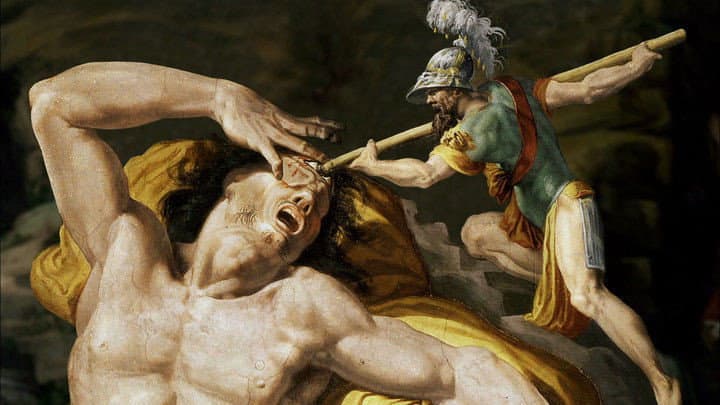 Still from Aliens, Gods and Heroes