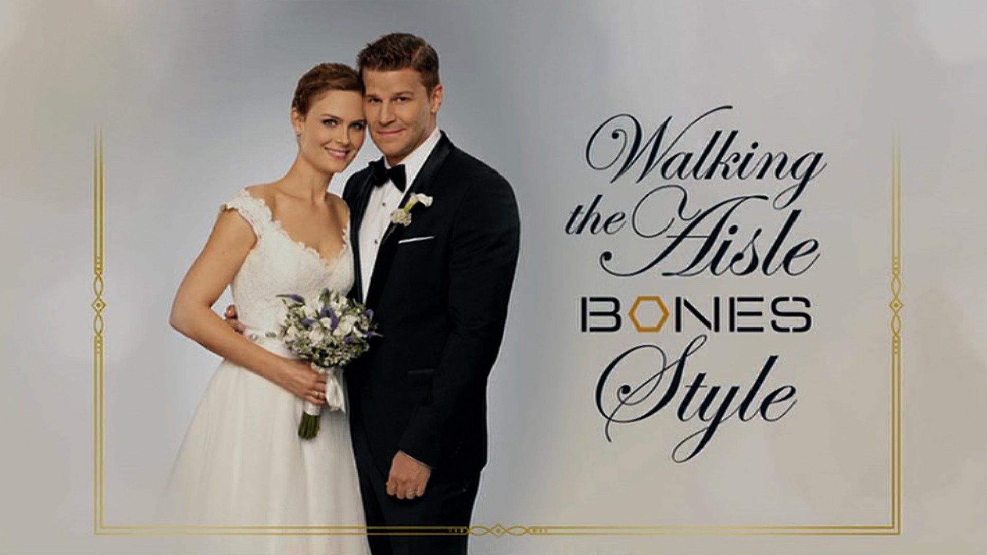 Still from Walking the Aisle - Bones Style