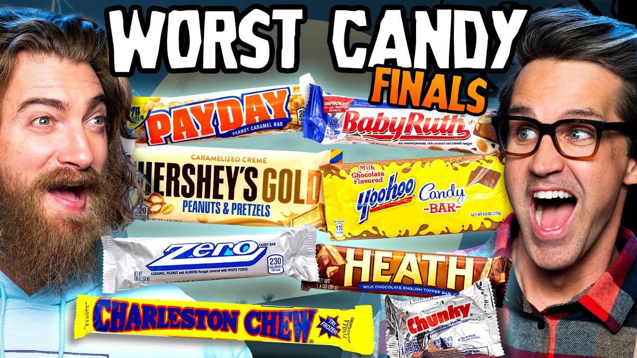 Still from Worst Halloween Candy Bar Taste Test (Finals)