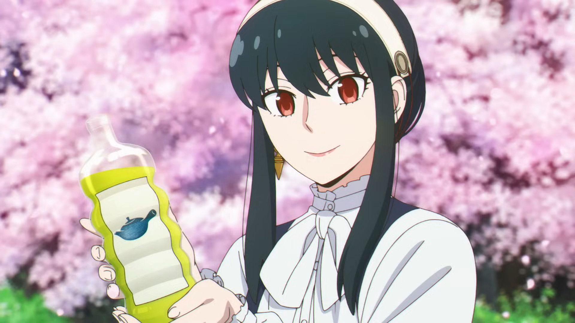 Still from Ayataka Spy x Family Movie Campaign Ayataka de Hotto Hitoiki