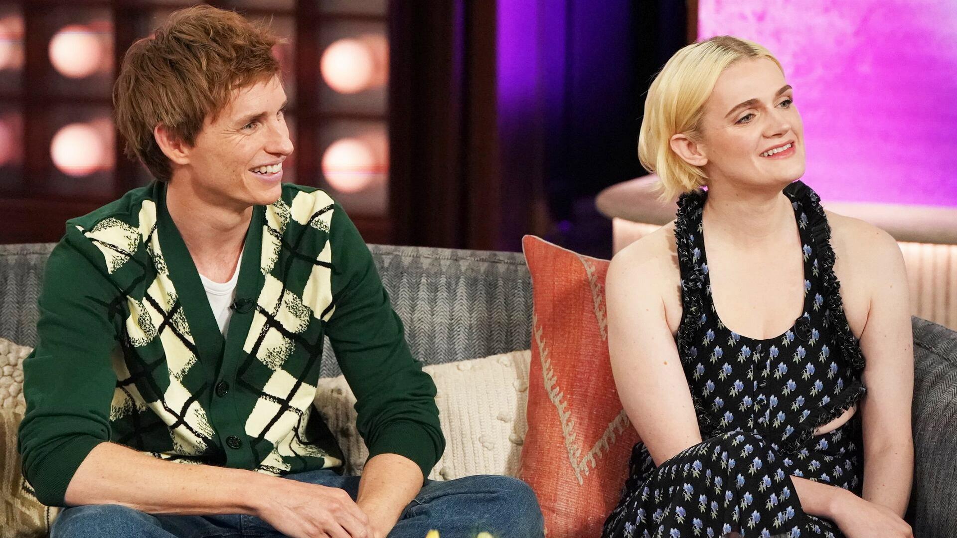 Still from Eddie Redmayne, Gayle Rankin, Retta, Ricky Martin, Ateez
