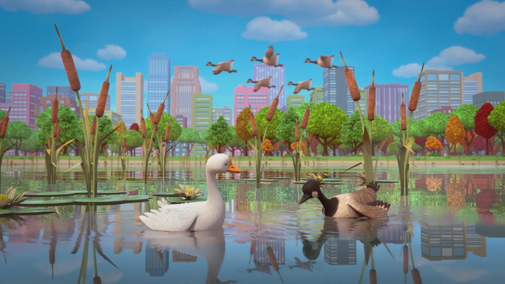 Still from The Rhino and the Goose