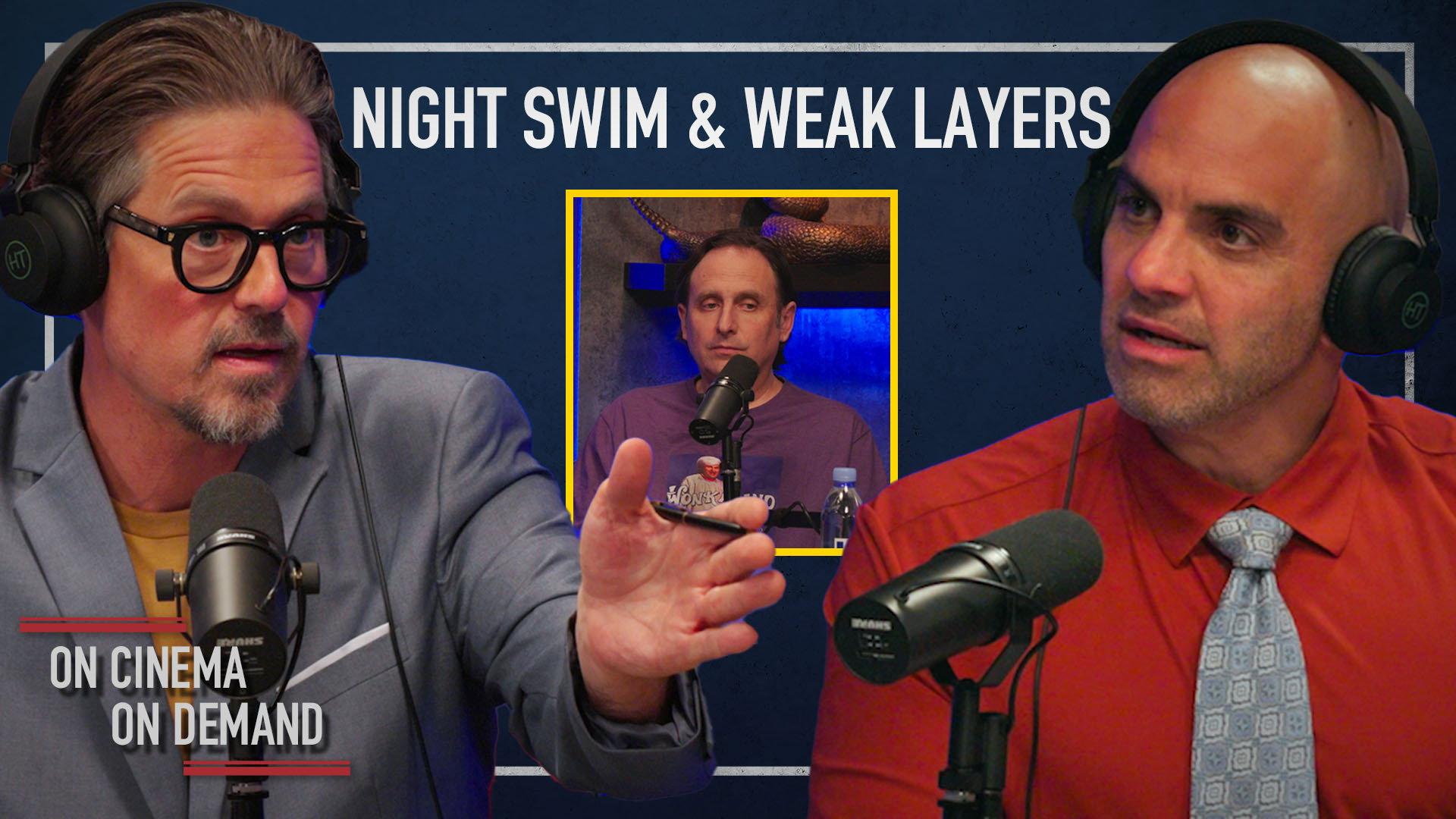 Still from ‘Night Swim’ & ‘Weak Layers’